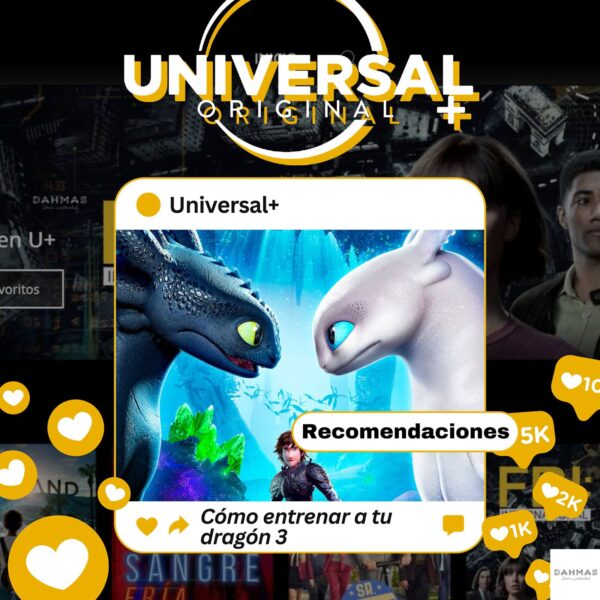 UNIVERSAL+ PANTALLA