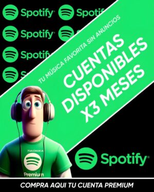 SPOTIFY PREMIUM X3 MESES